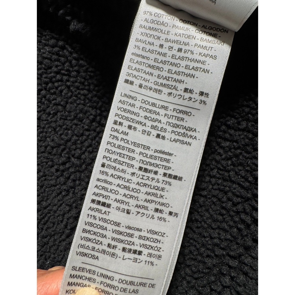 Levi's Black Sherpa-Lined Denim Jacket - Picture 12 of 16
